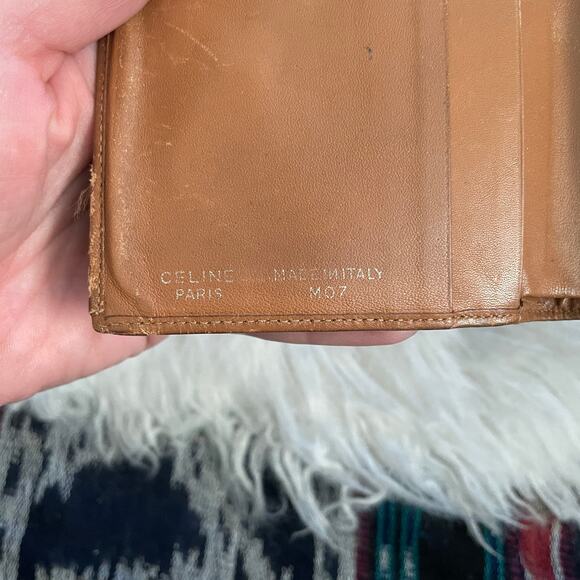 Céline Brown Compact Monogram Macadam Bifold Wallet - Picture 7 of 11